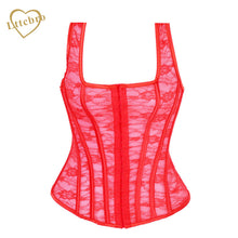 Black Lace Halter Corset