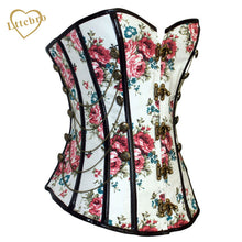 Steampunk Corset and Bustiers Floral Thumbnail Stud Military Inspired Cheaper price