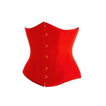 Stunning Satin Waist Underbust Corset Bustier Top Lace up boned Sexy Lingerie Corset Basques Korsett Waist Cincher