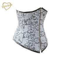 Zipper Underbust corset