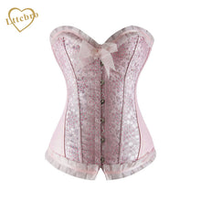 Pink Floral Women's Corset