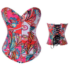 Denim Overbust Corset