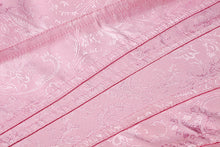 Pink Brocade Full-Back Overbust Corset