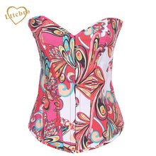 Denim Overbust Corset