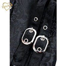 Black Steampunk Corset and Bustier Brocade Sexy Cupless Vest Corset Gothic Waist Corsets Steel Boned Cosplay Clothing