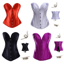 Women Steel Boned Overbust Corsets