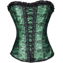 Burlesque Lace-Up Overbust Corset
