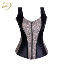 Grey Halter Straps Corset