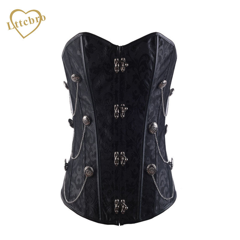 Women's Steampunk Overbust Corset