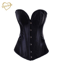 Women Steel Boned Overbust Corsets