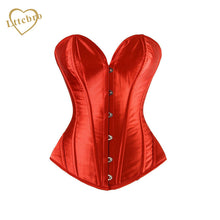 Women Steel Boned Overbust Corsets