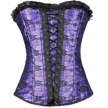 Burlesque Lace-Up Overbust Corset